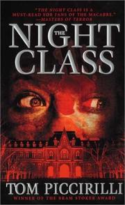Cover of: The night class by Tom Piccirilli