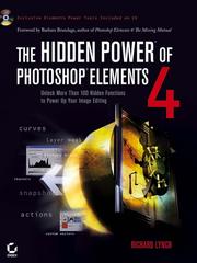 Cover of: The Hidden Power of Photoshop Elements 4