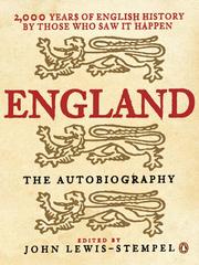 Cover of: England: The Autobiography