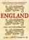 Cover of: England: The Autobiography