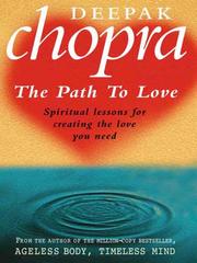 Cover of: Path To Love by Deepak Chopra