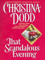 Cover of: That Scandalous Evening