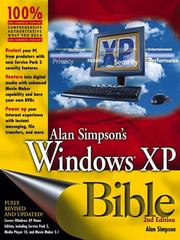 Cover of: Alan Simpson's Windows XP Bible by Simpson, Alan