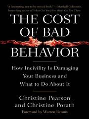 Cover of: The Cost of Bad Behavior