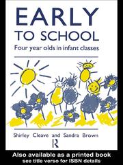 Cover of: Early to School