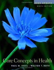 Cover of: Core Concepts in Health by Paul M. Insel, Walton T. Roth