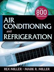 Cover of: Air Conditioning and Refrigeration by Rex Miller