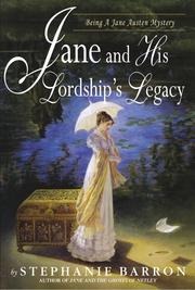 Cover of: Jane and His Lordship's Legacy by Barron, Stephanie