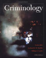 Cover of: Criminology by Freda Adler