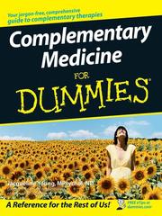 Cover of: Complementary Medicine For Dummies by Jacqueline Young