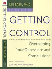 Cover of: Getting Control by Lee Baer