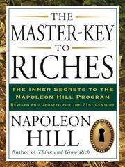 Cover of: The Master-Key to Riches by Napoleon Hill