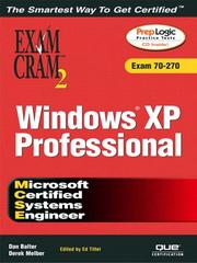 Windows XP Professional by Dan Balter