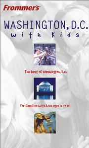 Cover of: Frommer's Washington D.C. with Kids by Beth Rubin, Beth Rubin