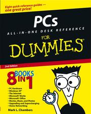Cover of: PCs All-in-One Desk Reference For Dummies by Mark L. Chambers