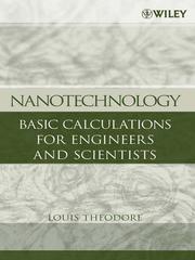 Cover of: Nanotechnology | Louis Theodore