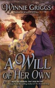 Cover of: A will of her own