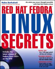 Cover of: Red Hat Fedora Linux Secrets | Nabajyoti Barkakati