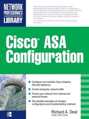 Cover of: Cisco® ASA Configuration by Richard A. Deal