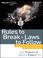 Cover of: Rules to Break and Laws to Follow