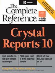 Cover of: Crystal Reports® 10