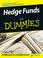 Cover of: Hedge Funds For Dummies