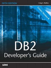 Cover of: DB2 Developer's Guide by Craig Mullins, Craig Mullins