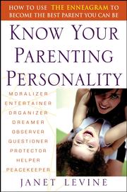 Cover of: Know Your Parenting Personality by Janet Levine