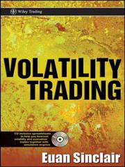 Cover of: Volatility Trading by Euan Sinclair