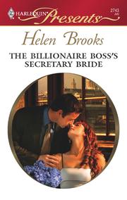 Cover of: The Billionaire Boss's Secretary Bride by Helen Brooks, Helen Brooks