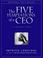 Cover of: The Five Temptations of a CEO