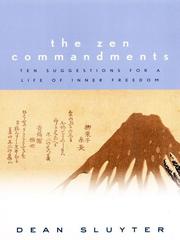 Cover of: The Zen Commandments by Dean Sluyter