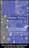 Cover of: Water Policy | International Conference on Water Policy (1996 Cranfield University)