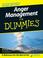 Cover of: Anger Management For Dummies