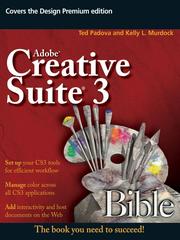 Cover of: Adobe Creative Suite 3 Bible by Kelly L. Murdock