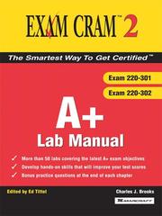 Cover of: A+ Exam Cram 2 Lab Manual