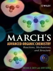 Cover of: March's Advanced Organic Chemistry by Michael Smith