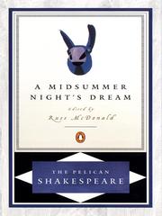 Cover of: A Midsummer Night's Dream by William Shakespeare