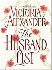 Cover of: The Husband List by Alexander, Victoria