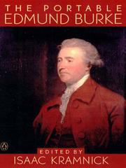 Cover of: The Portable Edmund Burke | Edmund Burke
