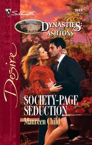 Cover of: Society-Page Seduction by Maureen Child