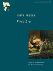 Cover of: Finistere by Fritz Peters