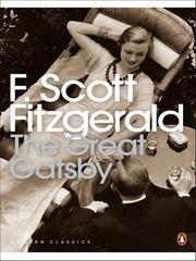 Cover of: The Great Gatsby by F. Scott Fitzgerald, F. Scott Fitzgerald