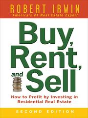 Cover of: Buy, Rent, and Sell by Robert Irwin