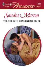Cover of: The Sheikh's Convenient Bride by Sandra Marton