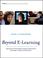 Cover of: Beyond E-Learning