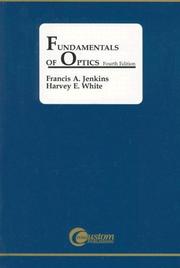 Cover of: Fundamentals of Optics | Francis A. Jenkins