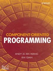 Cover of: Component-Oriented Programming | Andy Ju An Wang