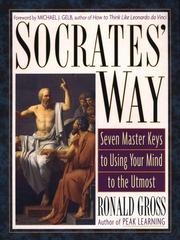 Cover of: Socrates' Way by Ronald Gross