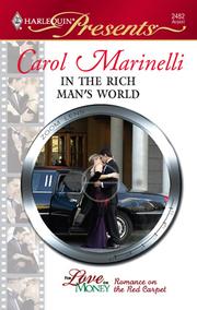 Cover of: In the Rich Man's World by Carol Marinelli, Carol Marinelli